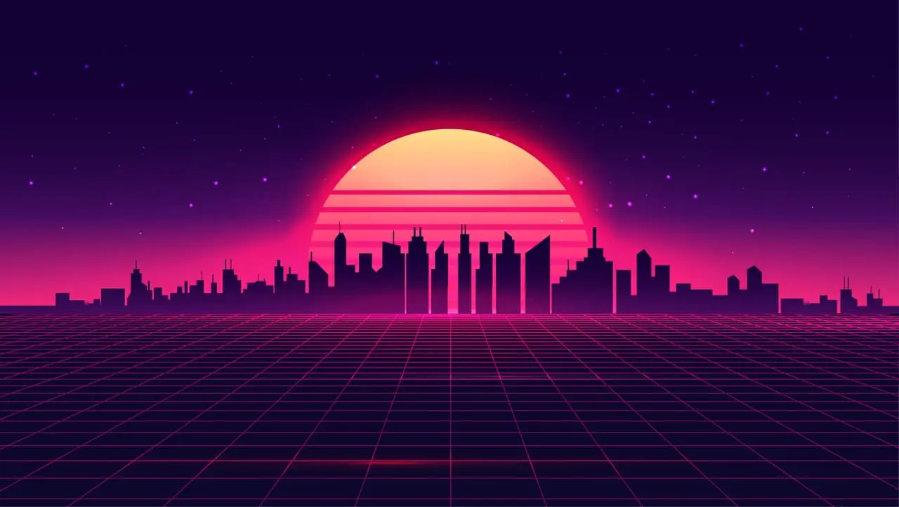 identidad visual vaporwave