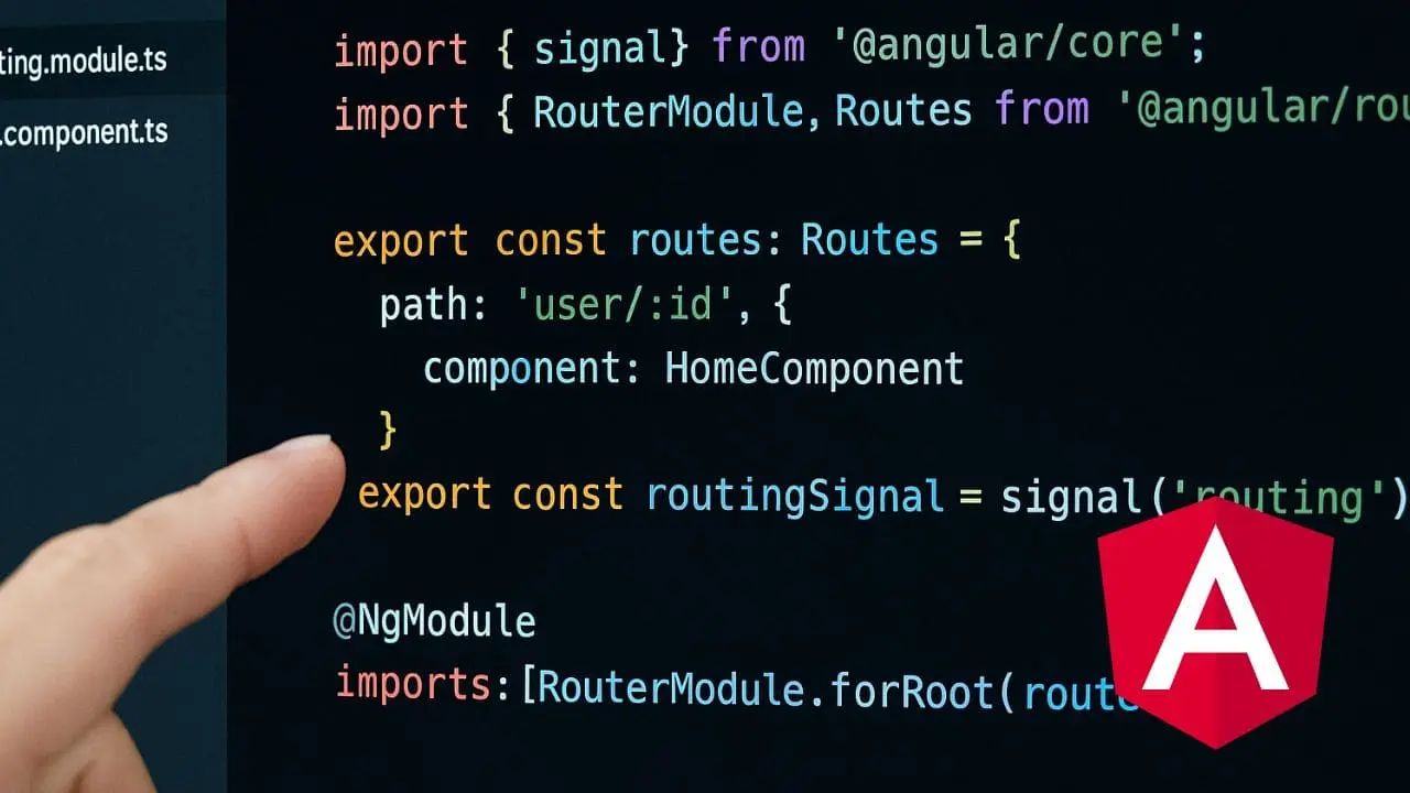 Angular rutas dinámicas y señales