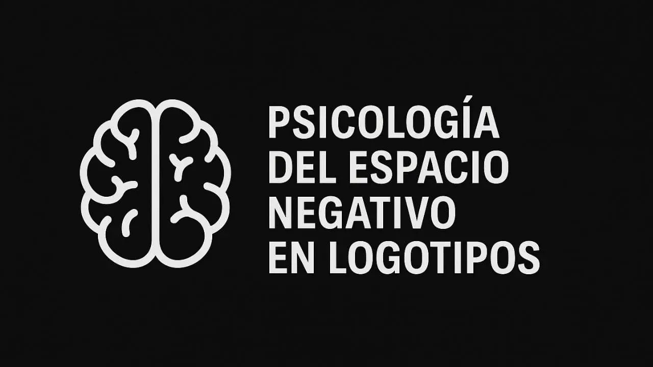 psicología del espacio negativo en logotipos
